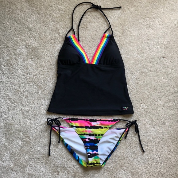 OP Other - Rainbow/black OP Tankini OP Other - Rainbow/black OP Tankini